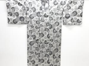 リサイクル　番傘模様織出し雨コート